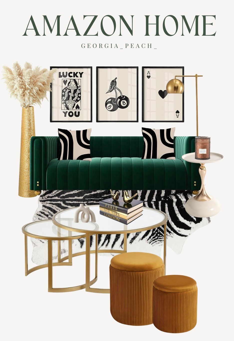 Art Deco Style Living Room Decor | Amazon Home Finds #homedecor #livingroom #interiordesign #homestyle #interiorstyle #homefinds #livingroomdecor #bedroomdecor #houseandhome #maximalist #maximalistdecor 

#LTKStyleTip #LTKHome #LTKFindsUnder100