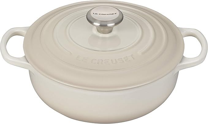 Le Creuset Enameled Cast Iron Signature Sauteuse Oven, 3.5 qt., Meringue | Amazon (US)