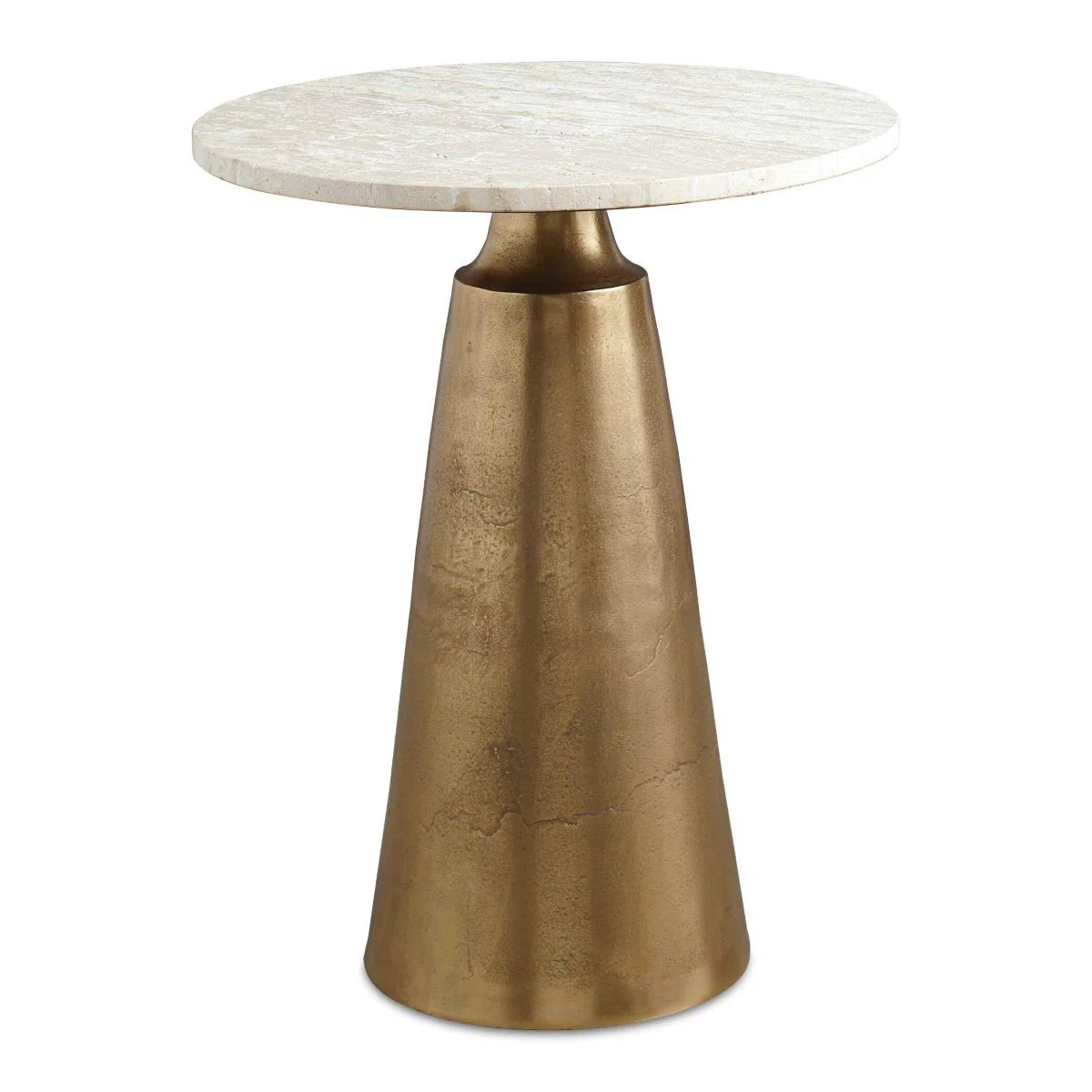 Sumiya Antique Brass Accent Table | Wayfair North America