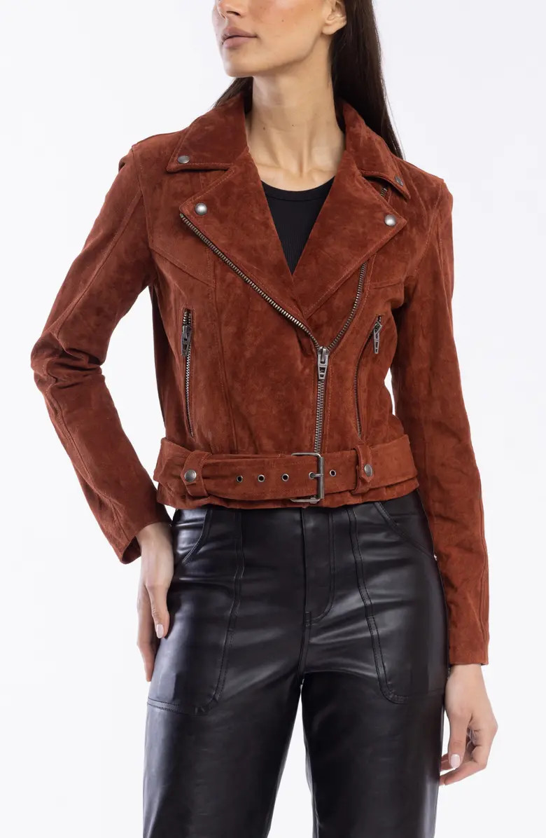 BLANKNYC Suede Moto Jacket | Nordstrom | Nordstrom