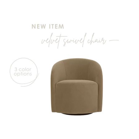 New swivel chairs! Three colors!

Accent chairs, reading nook, living room, family room, affordable chairs, designer look for less, home design, organic modern

#LTKhome