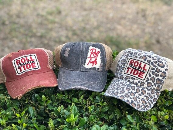Roll Tide Patch Hat - Etsy | Etsy (US)
