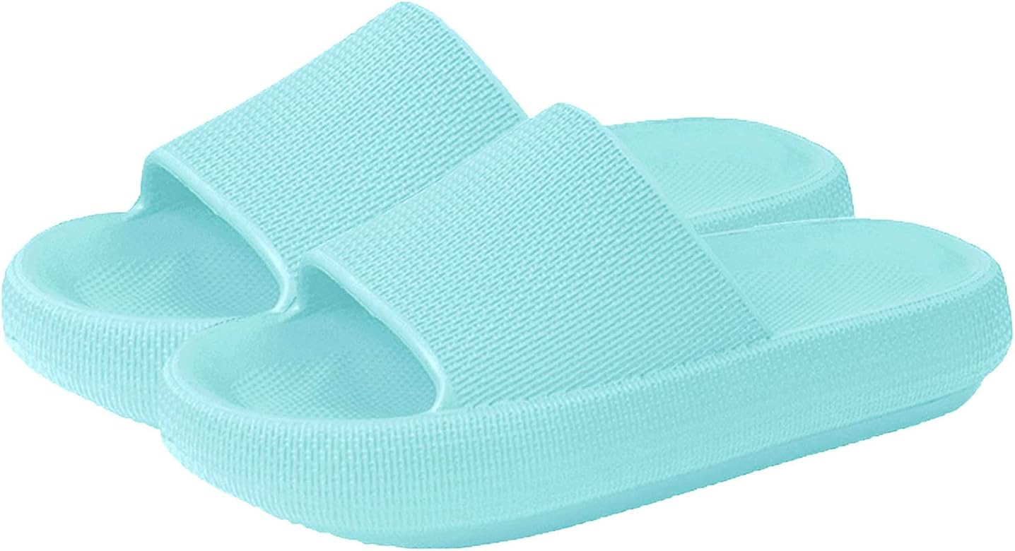 Menore Slippers for Women and Men Quick Drying, EVA Open Toe Soft Slippers, Non-Slip Soft Shower Spa | Amazon (US)