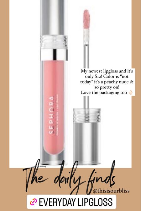 New favorite everyday lip gloss - color is “not today” // #beautyfind #lipgloss

#LTKsalealert #LTKbeauty #LTKFind