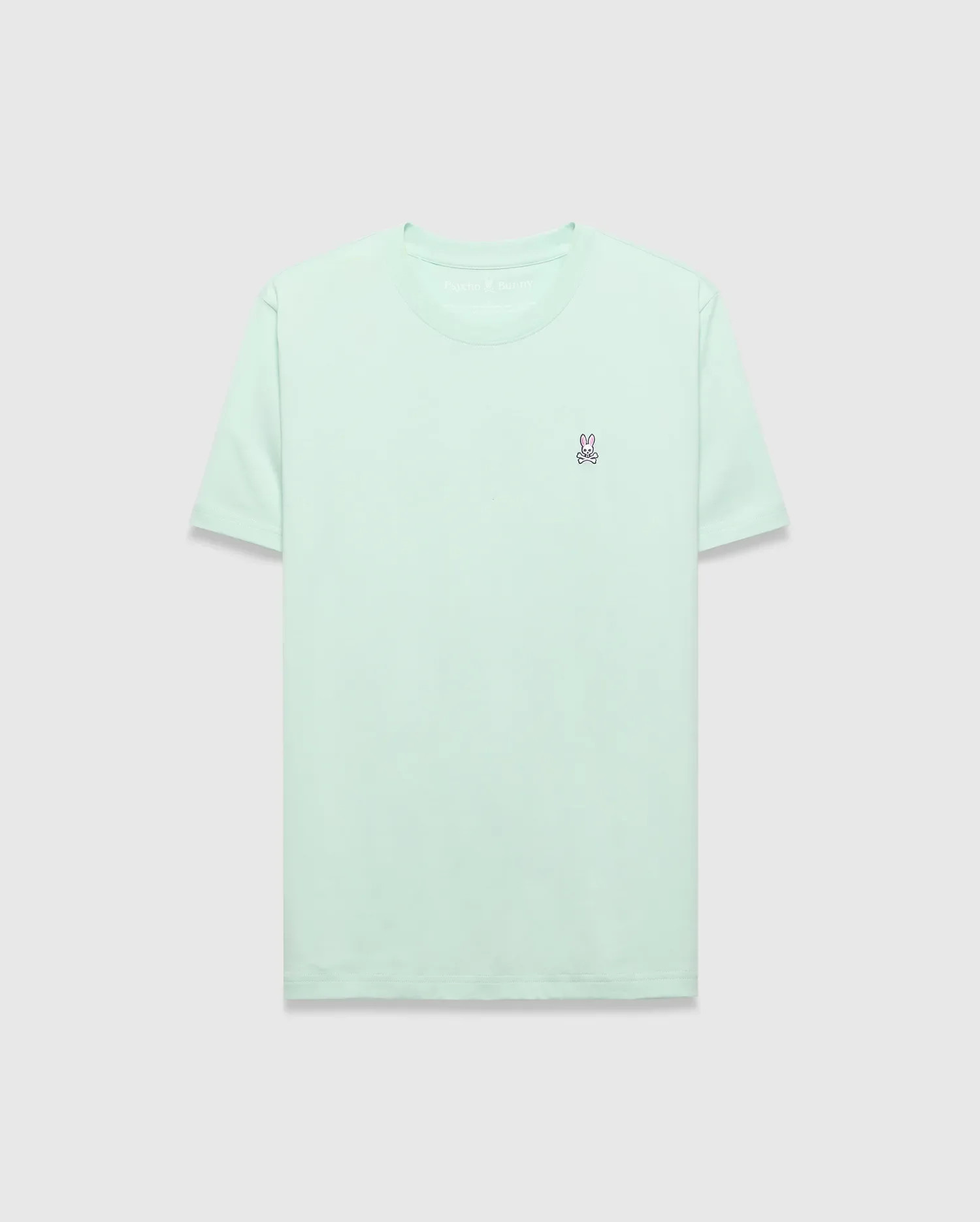Men's Classic Crew Neck Tee in Mint Green | Psycho Bunny | Psycho Bunny (US)