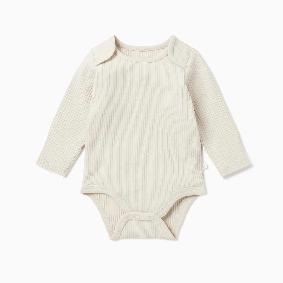 Ribbed Long Sleeve Bodysuit | Baby Mori (US)