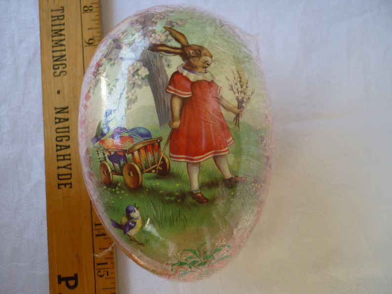 Vintagegermanvictorian Easter Rabbiteggcandy | Etsy | Etsy (US)