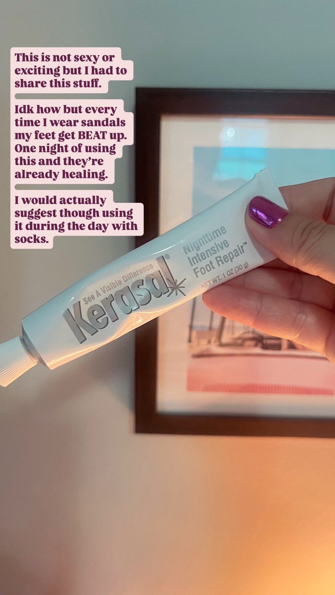 ✨ Smooth, sandal-ready feet in days ✨
Kerasal Intensive Foot Repair is my go-to for softening dry, cracked heels. A little goes a long way — I use it nightly with cozy socks and wake up with baby-soft feet. 👣💖

#LTKFindsUnder50 #LTKBeauty #LTKFindsUnder100