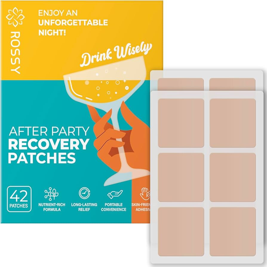 Relief After a Party Patches, Redee Patch, Fast-Acting Relief for Men and Women with Green Tea, U... | Amazon (US)