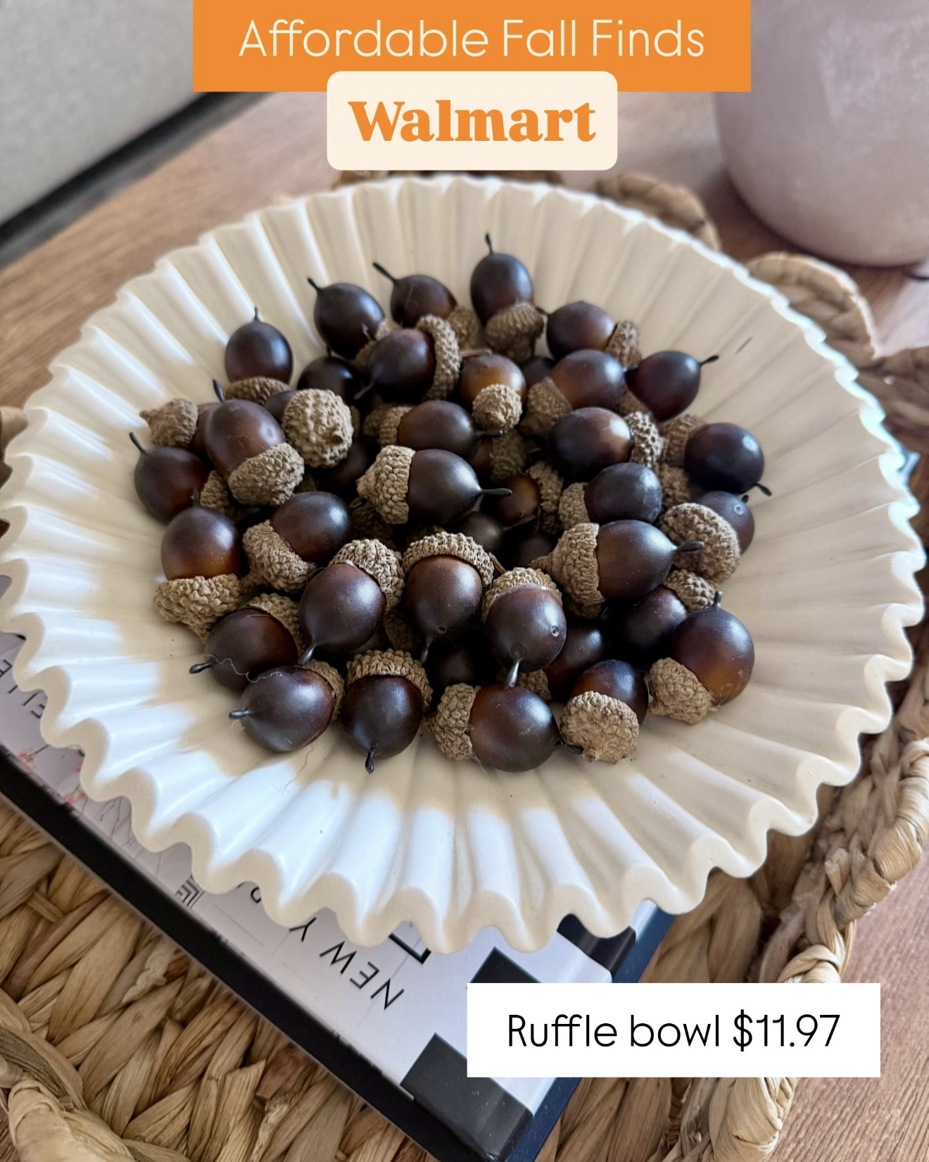 Affordable Walmart fall finds under $20. Most of these items can be used throughout the year. 




Fall decor, fall decorations, Walmart fall home finds, Walmart home fall finds, Walmart favs, Walmart favorites, ruffle bowl, fall vibes, 

#LTKHome #LTKSeasonal #LTKFindsUnder50
