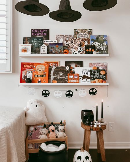 this year’s spooky book nook, Halloween picture books for children! Halloween not so scary books for kids 2-10! 

See other post for decor links! 

#LTKSeasonal #LTKkids #LTKHalloween