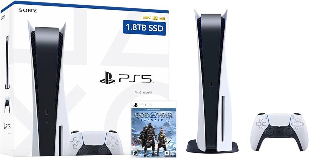 PlayStation 5 Enhanced Storage 1.8TB Disc Version Console - PS5 Disc Console with 1.8TB Ultra-Hig... | Amazon (US)