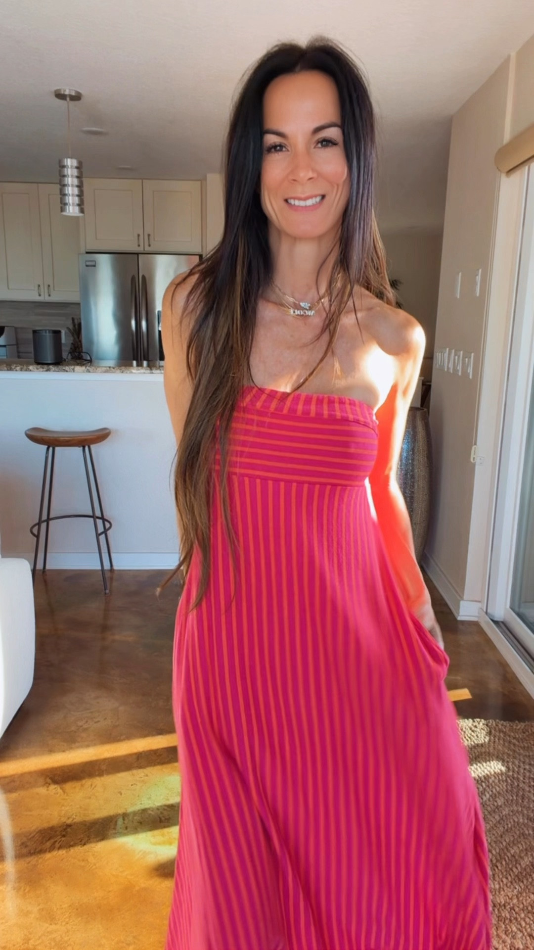 Serving stripes, sunshine, and a little “I might be headed somewhere fabulous” energy 💃☀️

This dress is that throw-on-and-go moment that somehow still looks like you tried (we love her for that). Lightweight, flowy, and giving vacay vibes whether you’re actually boarding a plane or just grabbing lunch by the water.

Paired it with the cutest sunnies + these fun little sandals and suddenly I’m unavailable for anything that doesn’t involve a cocktail 🍹😏

Easy. Chic. Slightly dangerous. Just how we like it.

Nicole Colee, free people 



#LTKootd #LTKdayinmylife #LTKgrwm
