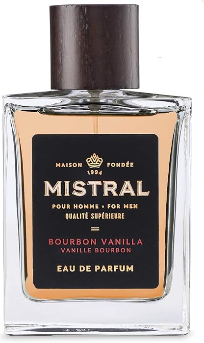 Mistral Men’s Cologne – Bourbon Vanilla Eau de Parfum | Warm & Sweet Masculine Scent with Van... | Amazon (US)