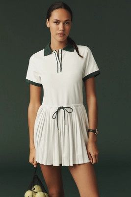 Varley Paloma Short-Sleeve Court Mini Dress | Anthropologie (US)