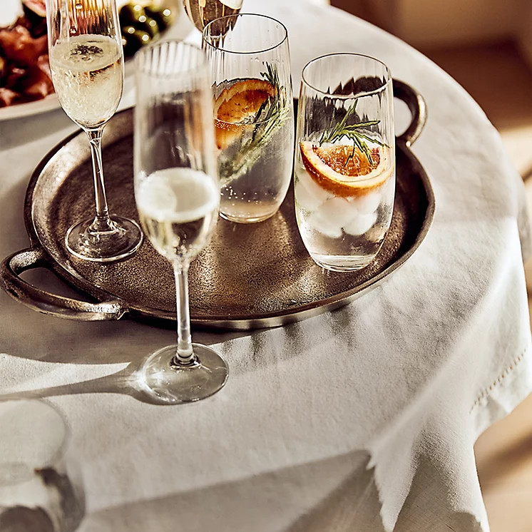 Luca Jour Work Tablecloth | Table Linen & Accessories | The  White Company | The White Company UK & ROW