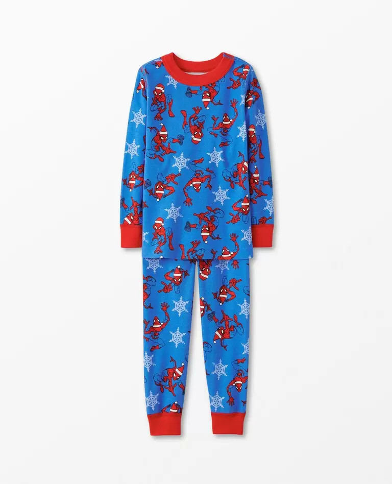 Marvel Spider-Man Long John Pajama Set | Hanna Andersson