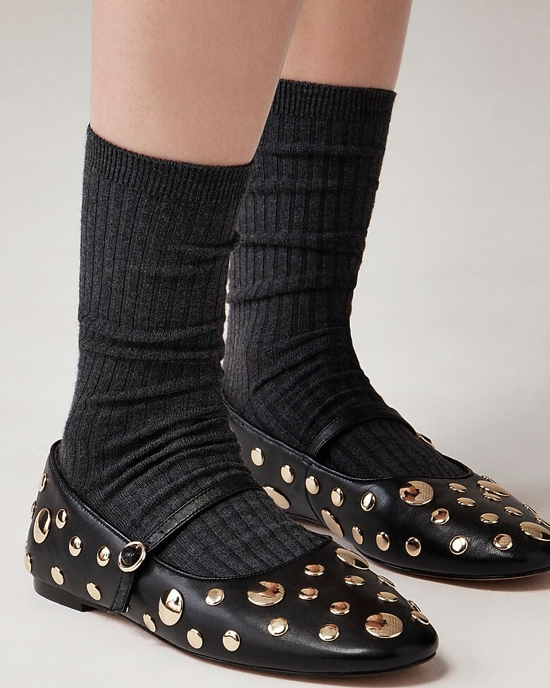Cozy ribbed trouser socks three-pack | J. Crew US
