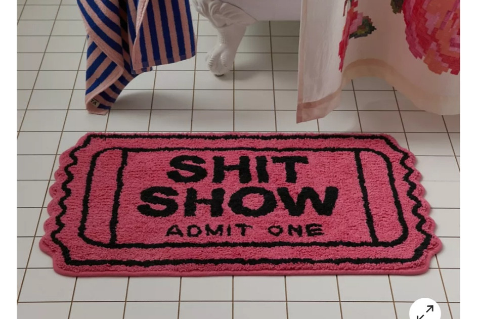 #gift #singlegirls #bathmat #shitshow #funnygift
