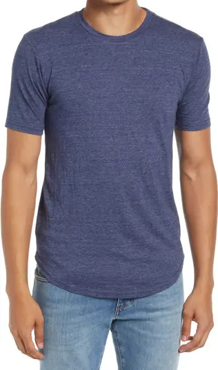 Triblend Scallop Crew T-Shirt | Nordstrom