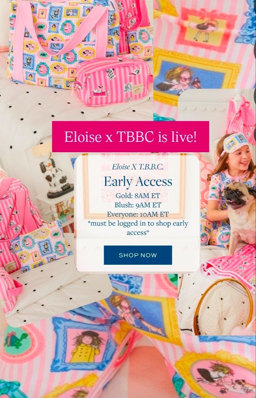 Eloise x tbbc

#LTKBaby #LTKKids