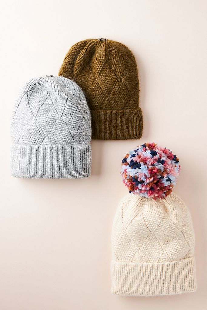 Pick-A-Pom Beanie Base | Anthropologie (US)