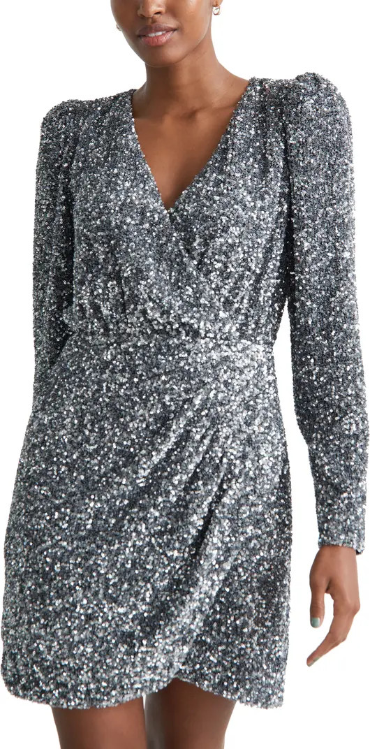 & Other Stories Party Speed Long Sleeve Dress | Nordstrom | Nordstrom