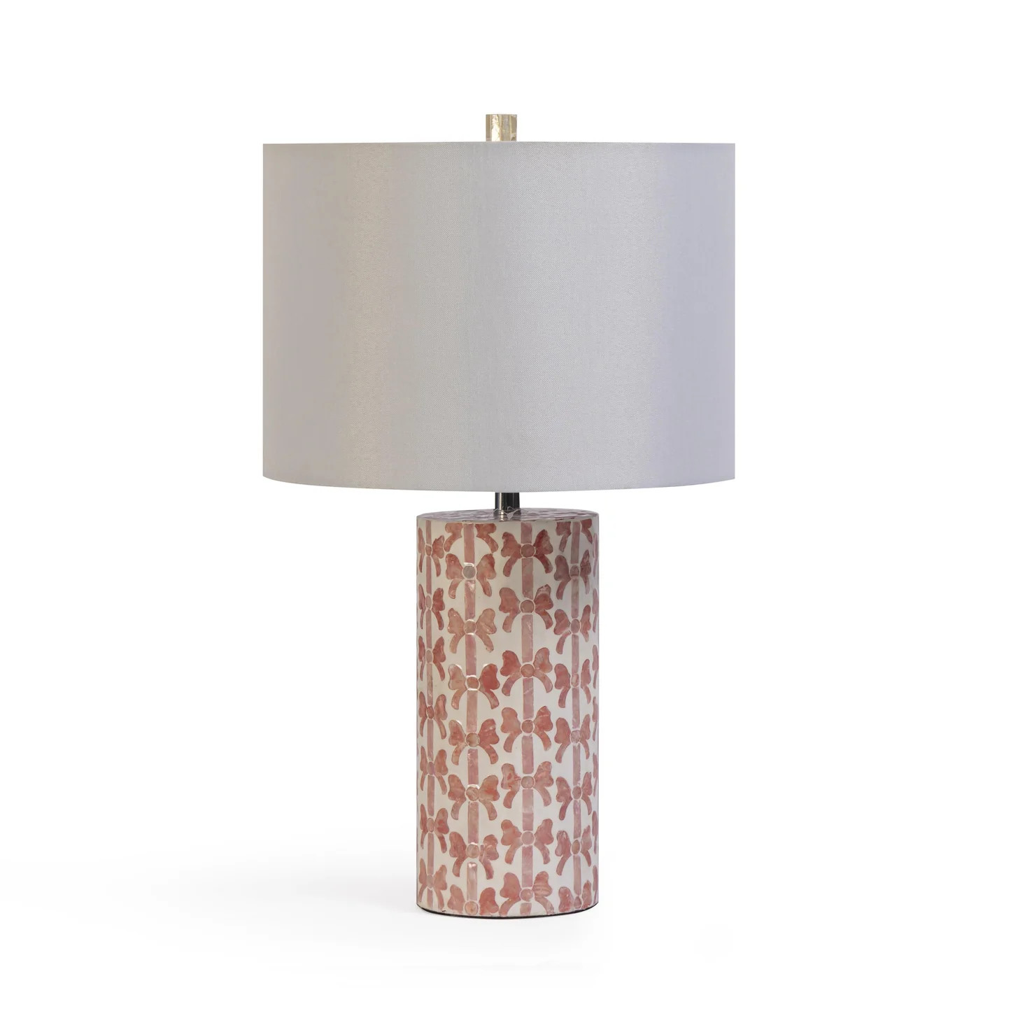 Lassy Pink Ribbon Capiz Shell Table Lamp | TOV Furniture