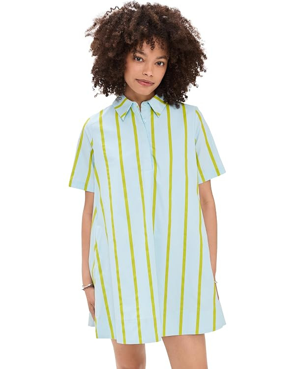 English Factory Women's Striped Kaftan Mini Dress | Amazon (US)