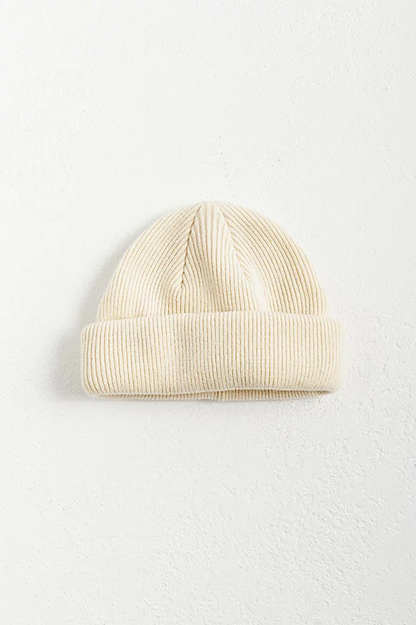 UO Short Roll Knit Beanie | Urban Outfitters (US and RoW)