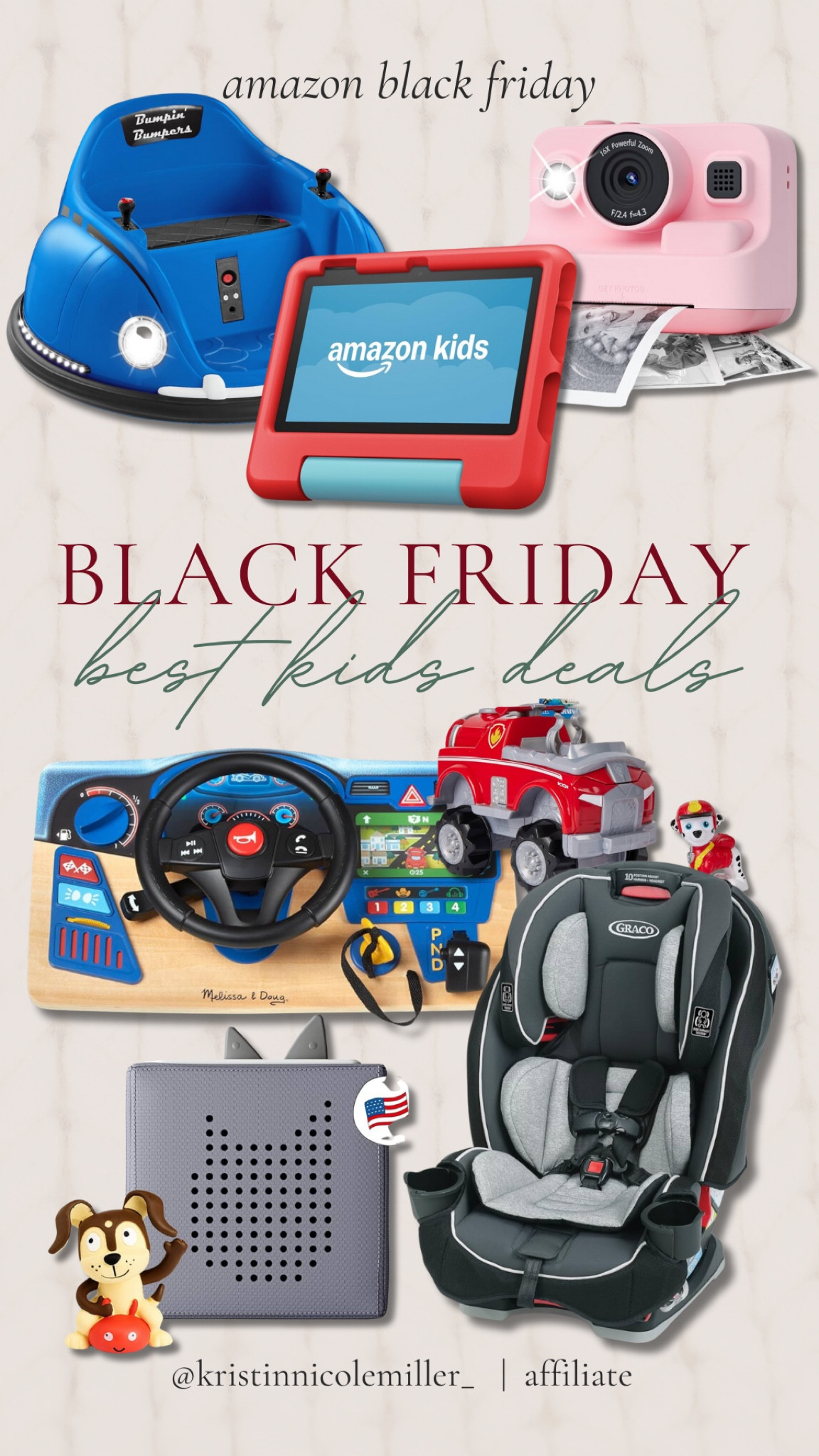 Amazon Black Friday // best kids deals! So many great sales.

Seasonal, shopping, gift guide, kids, family, toddlers, trending, favorites, Black Friday, tonies, Melissa and Doug, Graco, tablet, camera 

#LTKGiftGuide #LTKHoliday #LTKCyberWeek