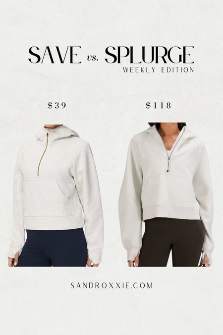 Save vs. splurge — scuba sweater 

xo, Sandroxxie by Sandra
www.sandroxxie.com | #sandroxxie

save or splurge, same vibe for less

#LTKSeasonal #LTKstyletip #LTKfindsunder50