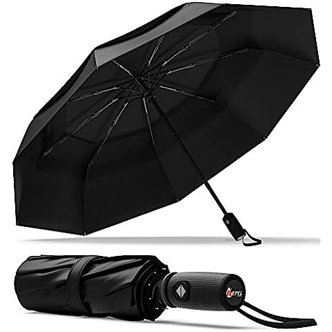 SMATI City travel Folding Umbrella - Mini pocket size - Rectangular shape Design - Windproof - En... | Amazon (CA)