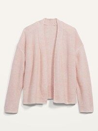 Slouchy Open-Front Cardigan Sweater for Women | Old Navy (US)