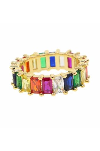 Hue Baguette Ring | The Styled Collection