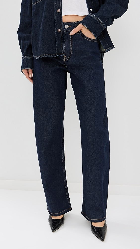 EB Denim Alida Loose Bowed Jeans | Shopbop | Shopbop