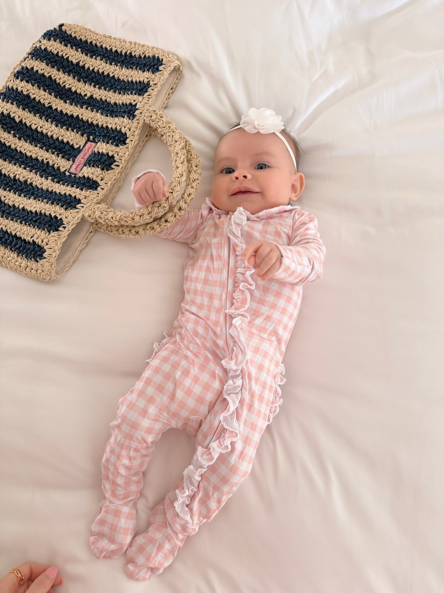 Code FRAPPS for 20% off at Caden Lane (ends 8/22)! Juliana is wearing 0-3m  

#LTKFamily #LTKFindsUnder50 #LTKBaby