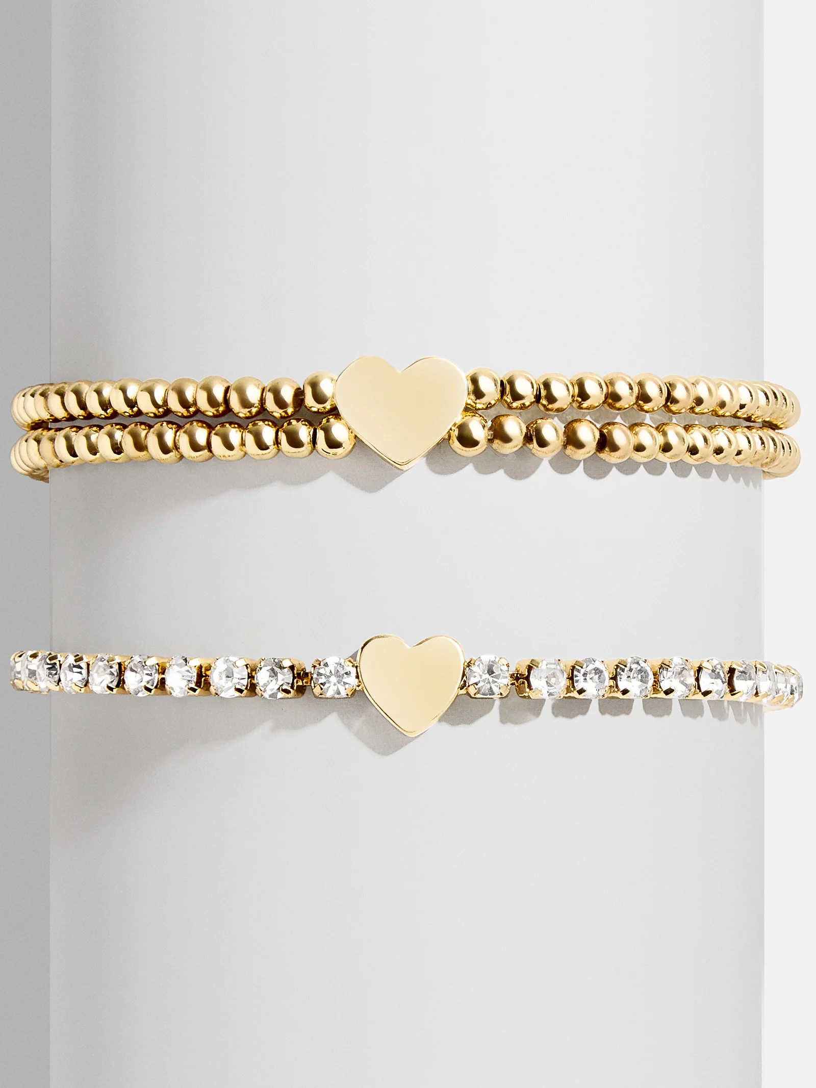 Lyanna Heart Tennis Bracelet - Lyanna Tennis Heart | BaubleBar (US)