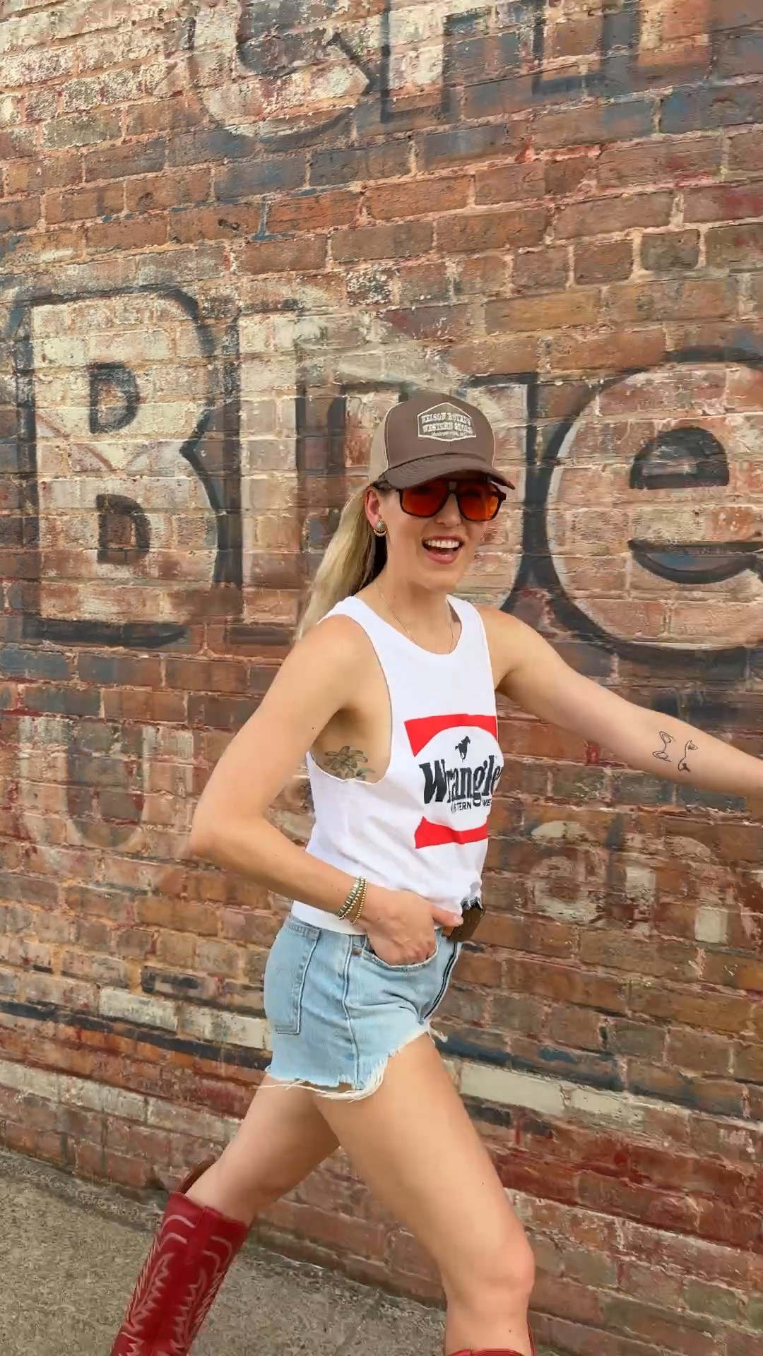 White tank - wearing a size XS

Jean shorts - wearing a size 25

Red boots - wearing a size 7, normally I’m a 7.5

Other items are similar 

#LTKSeasonal #LTKFindsUnder100