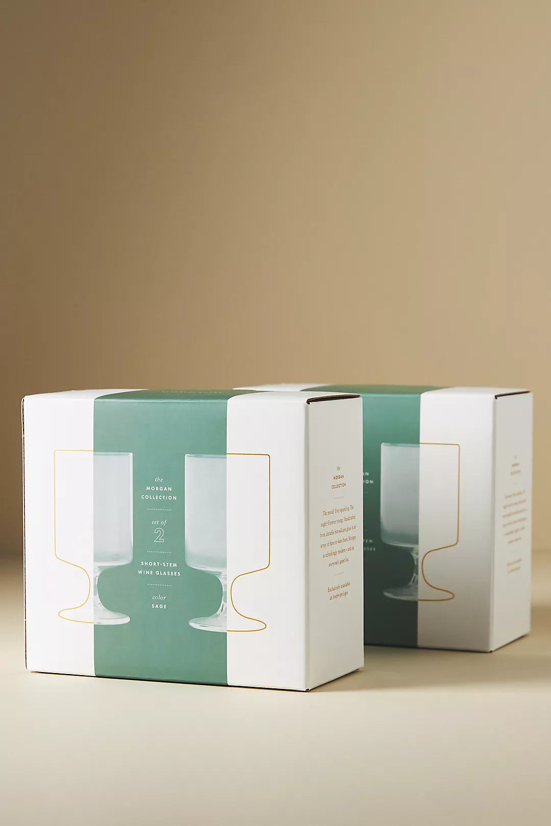 Morgan Short Wine Glasses, Set of 4 | Anthropologie (US)