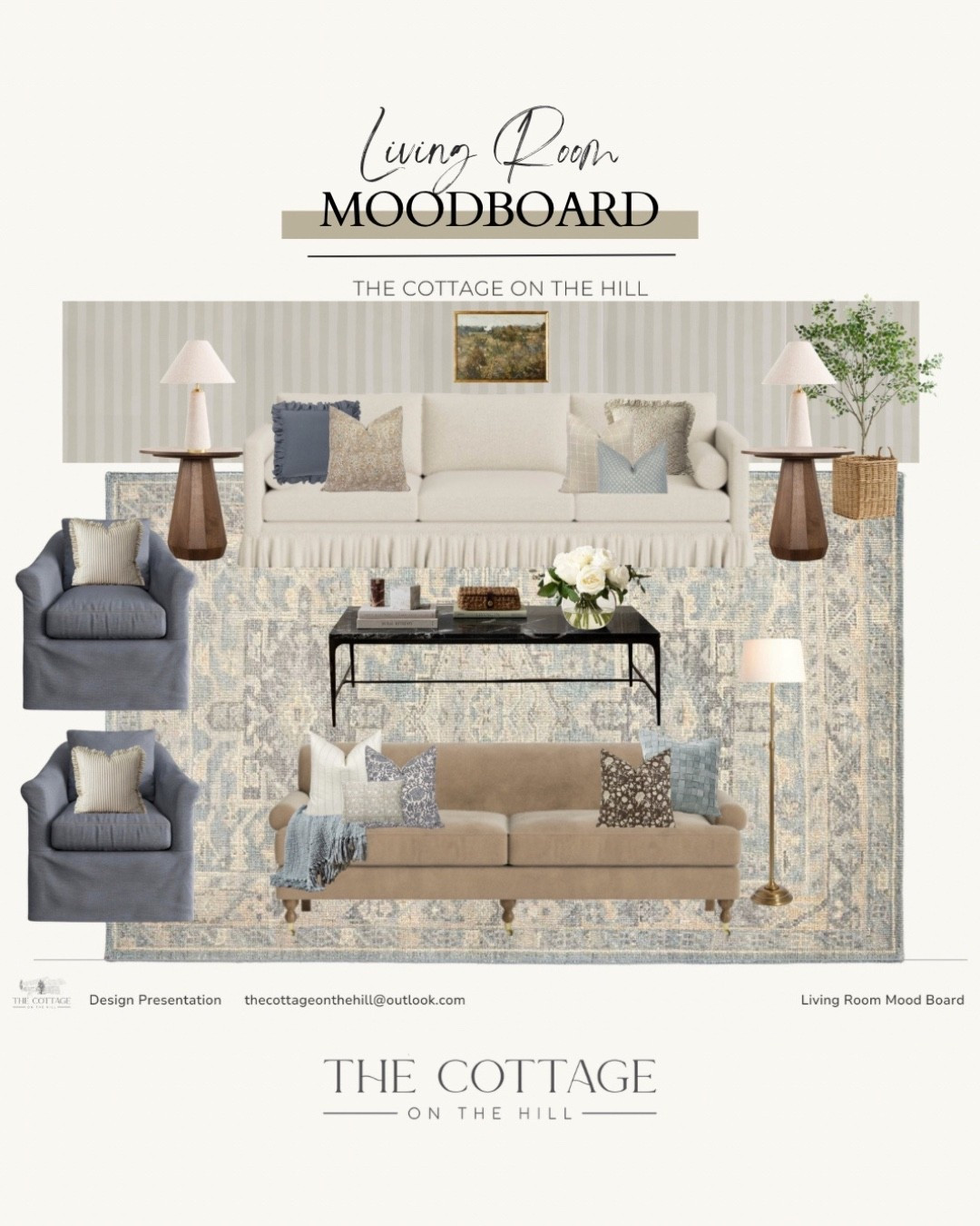 Here are some light and airy living room inspiration

#LTKHome