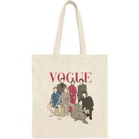 Bts Vogue Magazine Tote Bag, Inspired Canvas Kpop Bts Merch, Gift, Cotton Shoulder Bag | Etsy (US)