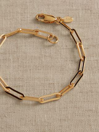 Ravena Paperclip Chain Bracelet by Aureus + Argent | Banana Republic (US)