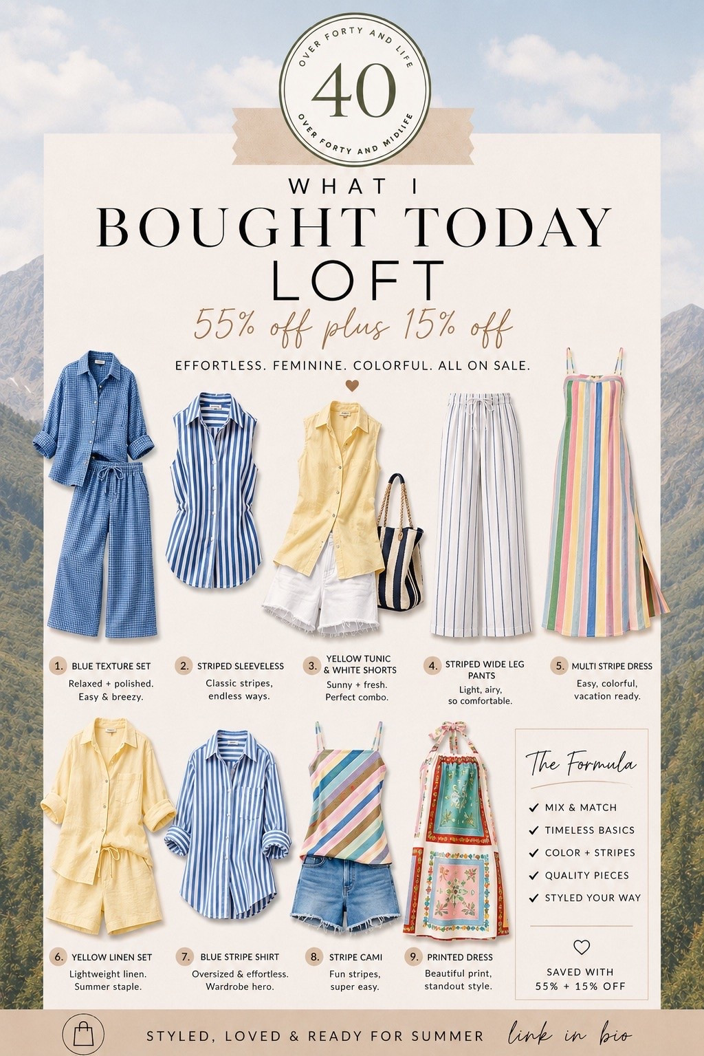 ✨Tap the bell, save and ❤️ for over 40 fashion, midlife style, midsize fashion and luxury looks for less. 


Current order from LOFT and rarely do I see prices this low!

👑 Helping you look good, feel good.-Lindsey Denver   Check back daily for belly-friendly style, confidence, and Outfit Physics™.

#LTKOver40 #LTKSaleAlert #LTKMidsize

Comment SHOP below to receive a DM with the link to this post on my LTK ⬇ https://liketk.it/6fjVJ