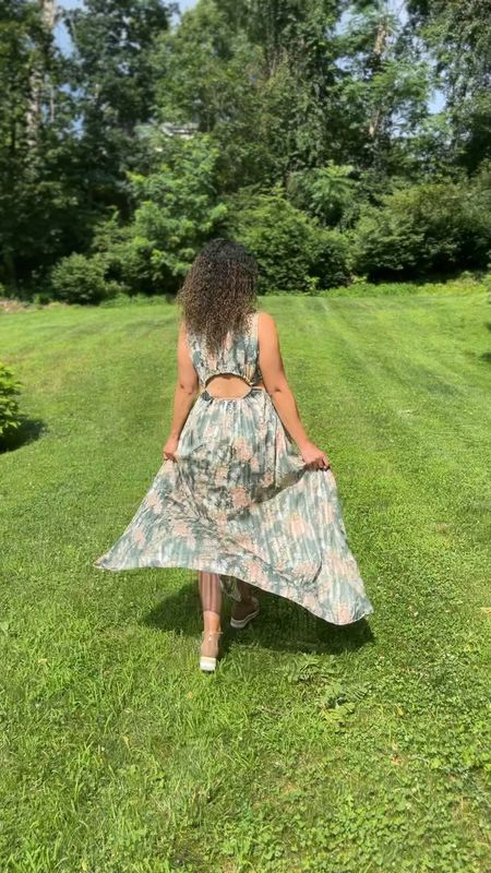 Green / sage floral maxi dress
Wedding guest dress

#LTKFind #LTKstyletip #LTKwedding