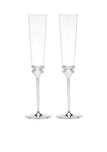 Grace Avenue Silver Flute Pair | Belk