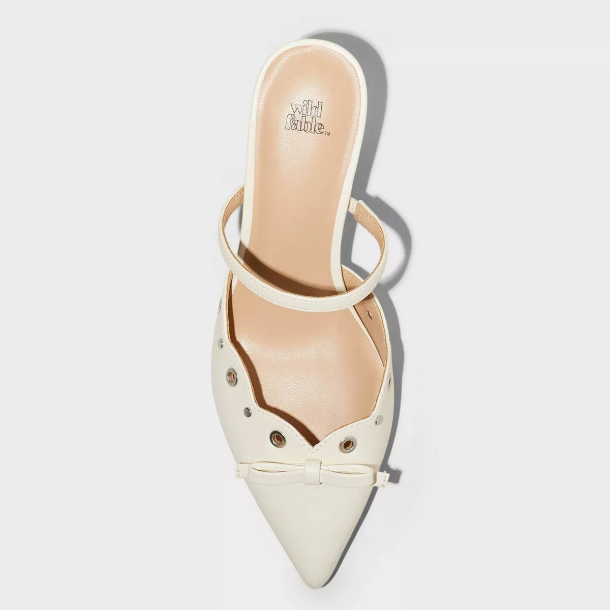 Women's Lysandra Eyelet Kitten Heels - Wild Fable™ | Target