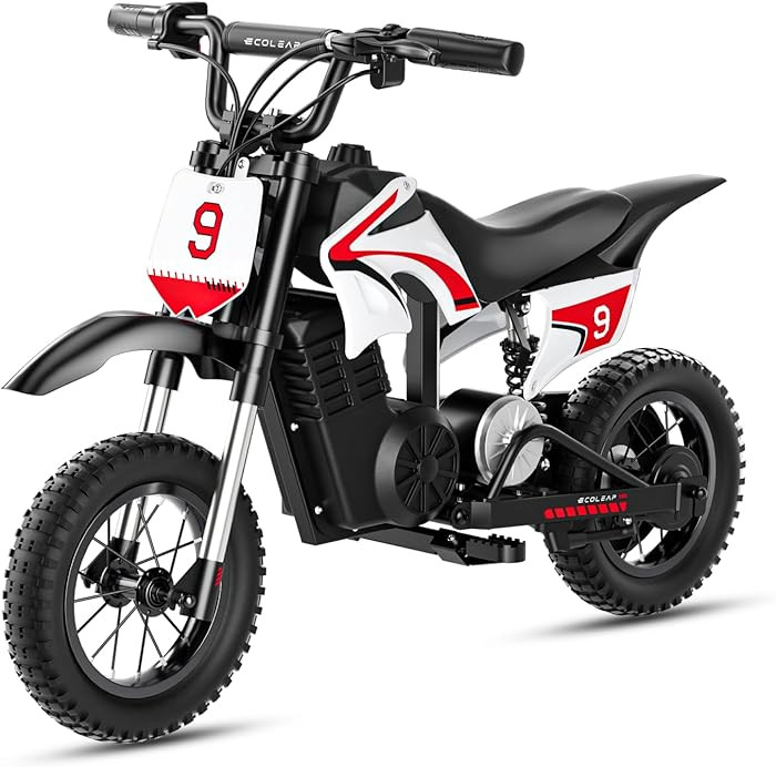 K1 Kids Electric Dirt Bike 36V Motorcycle,16MPH Fast Speed 14 Mile Long-Range,700W Peak 3-Speed M... | Amazon (US)