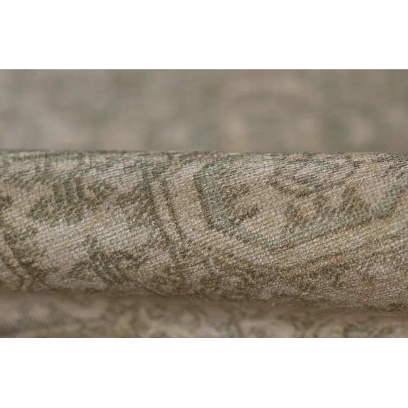 Dorset Machine Woven Performance Green Rug | Wayfair North America