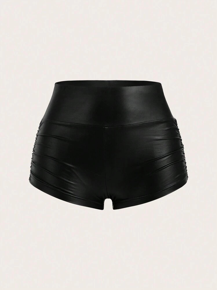 Pleather Shorts  | SHEIN